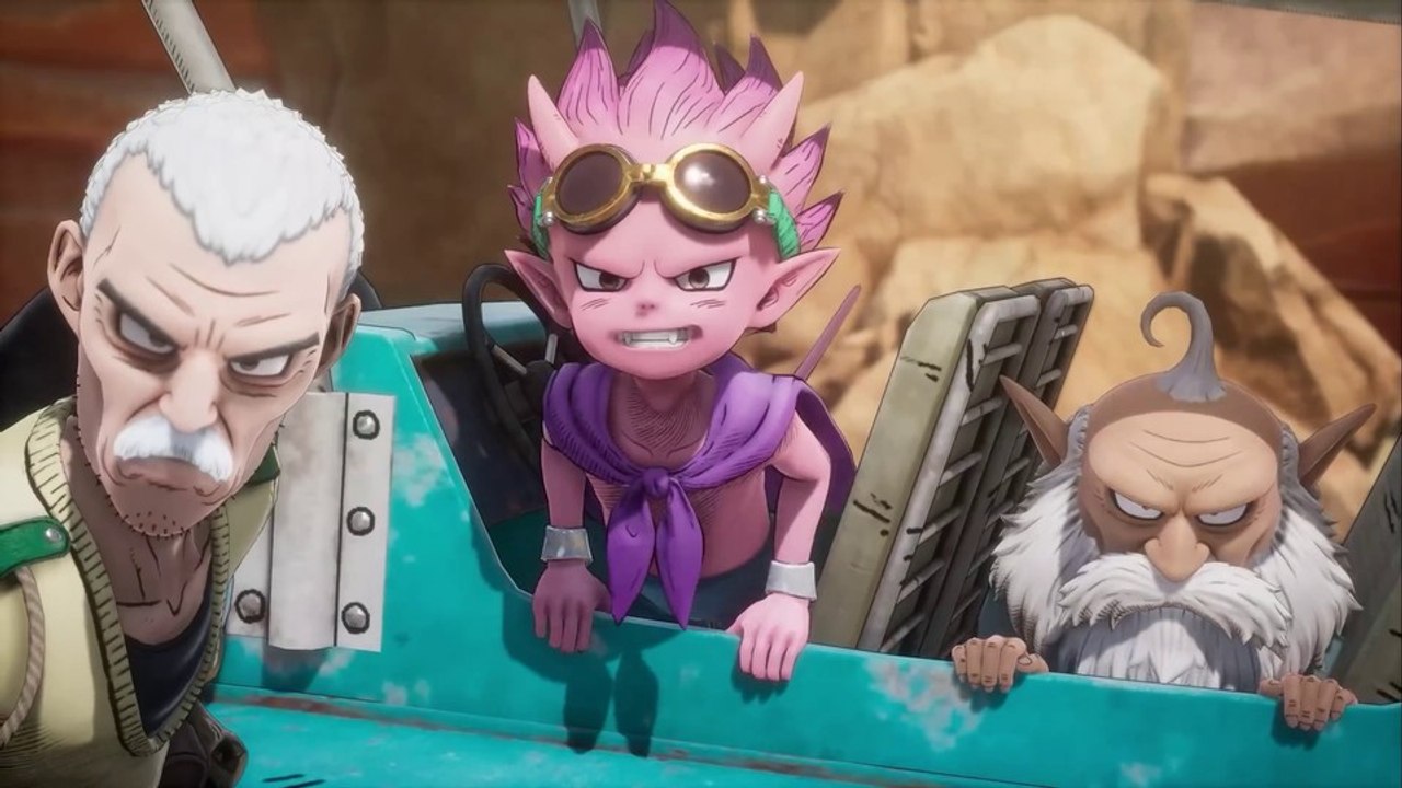 9 minuten im open-world-rollenspiel sand land: panzer, dinos, skillbäume