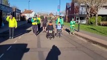 Farnham teenager completes remarkable 10km in wheelchair