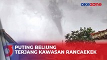 Angin Puting Beliung Terjang Kawasan Rancaekek, Atap Bangunan Beterbangan