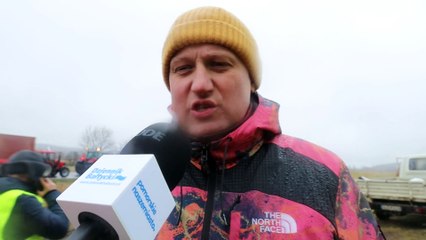 Protest rolników w Godętowie