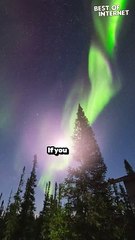 Mesmerizing Northern Light : Heavenly Dance with the Moon