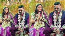 Divya Aggarwal Apurva Padgaonkar Wedding actress shares Dreamy Glimpses