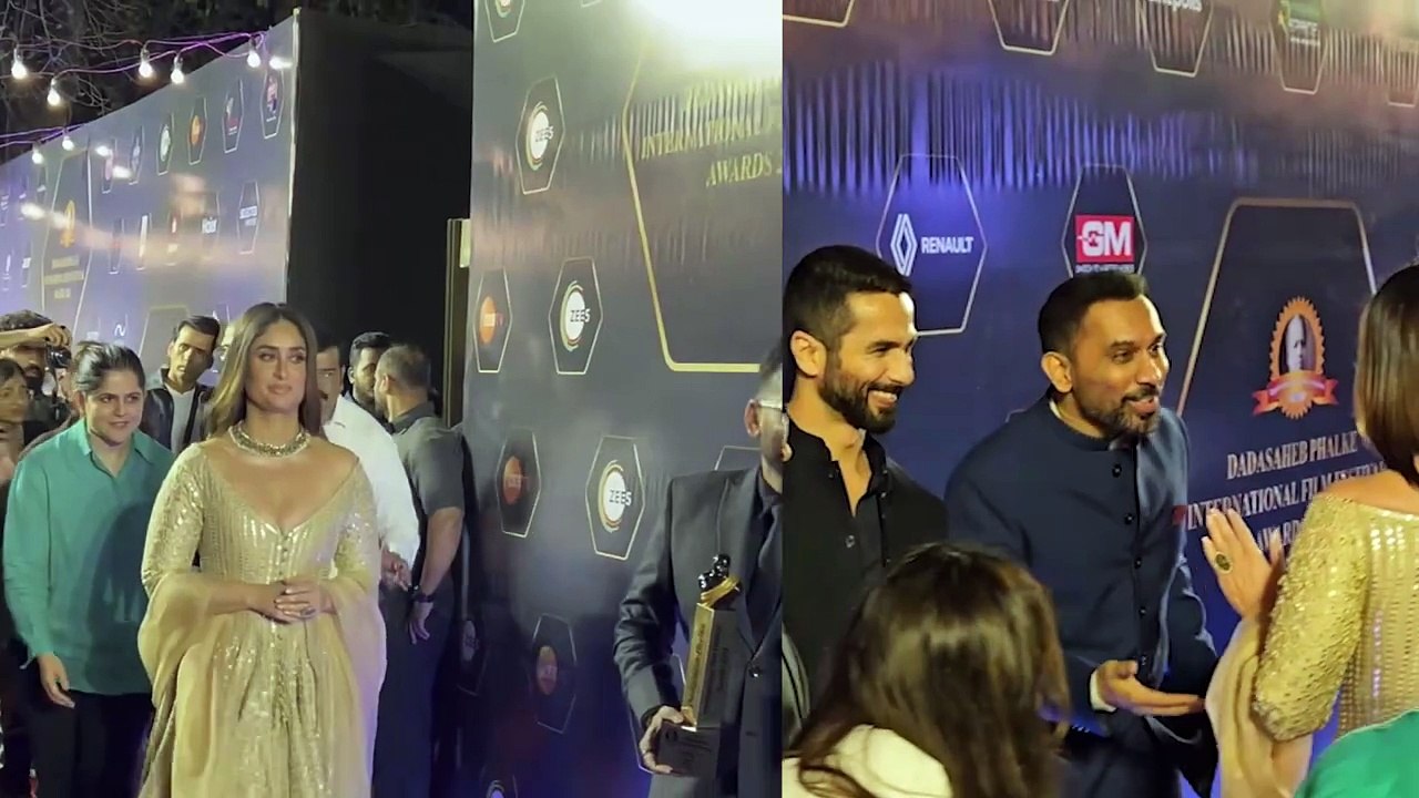 Awkward! Did Kareena Ignore Ex Shahid Kapoor On Red Carpet Internet Reacts