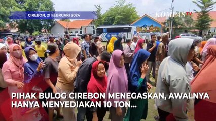 Cerita Seorang Ibu Bolak-balik Antre dari Pagi demi Sekarung Beras Murah