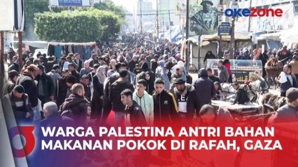 Kekurangan Pasokan Makanan, Pengungsi Rafah Terpaksa Antri Membeli Roti