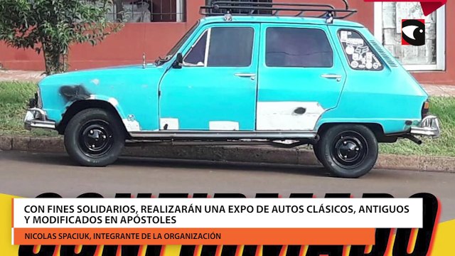 Apóstoles Se viene la primera expo de autos clásicos, antiguos y modificados