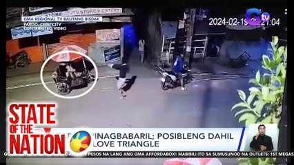 Babae, pinagbabaril; posibleng dahil daw sa love triangle | SONA