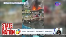 Mag-ama, patay sa sunog sa Tondo, Maynila | SONA