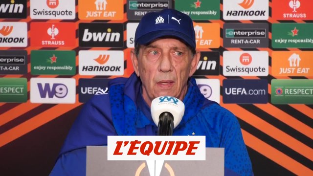 Gasset : «Il faut savoir relever la tête» - Foot - Ligue Europa - OM