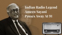 Ameen Sayani, Iconic Radio Presenter & Voice Of Geetmala, Passes Away | NDTV Profit