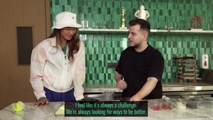 Chinese tennis sensation Zheng Qinwen tries her hand at cooking in Dubai