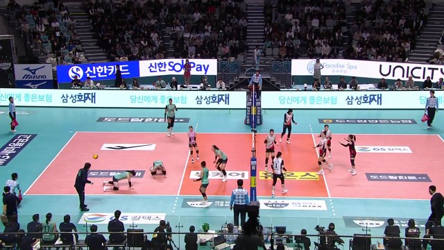 정관장, '순위 경쟁' GS칼텍스 꺾고 3위 굳히기...한국전력, 3위로 2계단 점프 / YTN