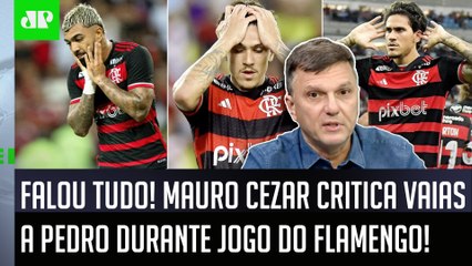 "ISSO É UMA BABAQUICE, cara! O Pedro..." Mauro Cezar FALA TUDO após atacante ser VAIADO no Flamengo!