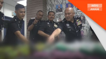 Dua tokan dadah dicekup, rampasan dadah RM7.6 juta