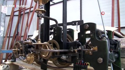 Tarihi Saat Kulesi, saatine kavuştu