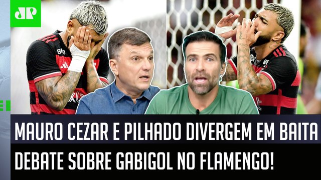 QUE DEBATE! QUEM ERA o Gabigol ANTES do Flamengo? Ele... Mauro Cezar e Pilhado DIVERGEM!