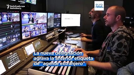 Rusia designa como "organización indeseable" a 'Radio Free Europe/Radio Liberty'