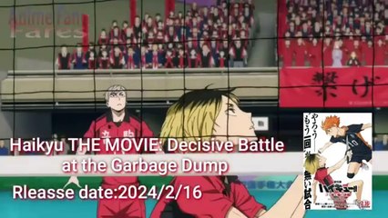 Haikyu!! ~ Decisive Battle at the Garbage Dump ~ (2024)`fullmovie`