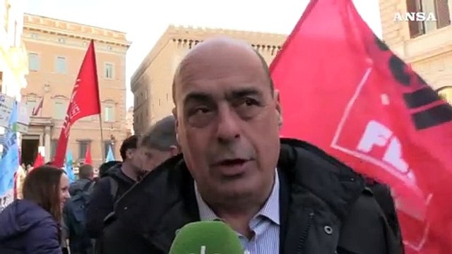 Sicurezza sul lavoro, Zingaretti: Cinico regole per appalti pubblici non valgono per i privati