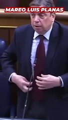 Luis Planas, ministro de Agricultura, sufre un mareo en el Congreso