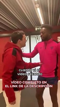 El momentazo de WILLIAMS con el aficionado que fue atendido en SAN MAMÉS
