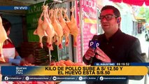 ¿El calor está influyendo en los precios del pollo y huevo?: aumentan sus costos en mercados de Lima