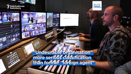 Russia classifies Radio Free Europe as an 'undesirable organisation'