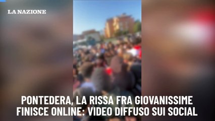 Pontedera, la rissa fra giovanissime finisce online: video diffuso sui social