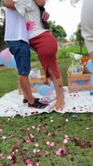 Boy Passes Out at Pregnant Sister's Gender Reveal Party