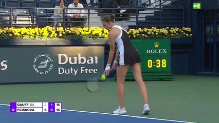 Dubaï - Gauff se sort du piège tendu par Pliskova