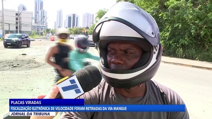 Fiscalização eletrônica de velocidade foram retiradas da Via Mangue