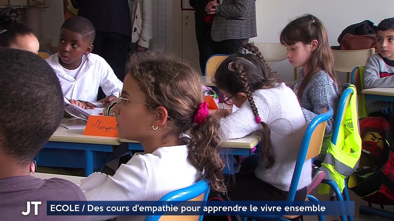Le Journal - 21/02/2024 - ECOLE / Des cours d'empathie pour apprendre le vivre ensemble