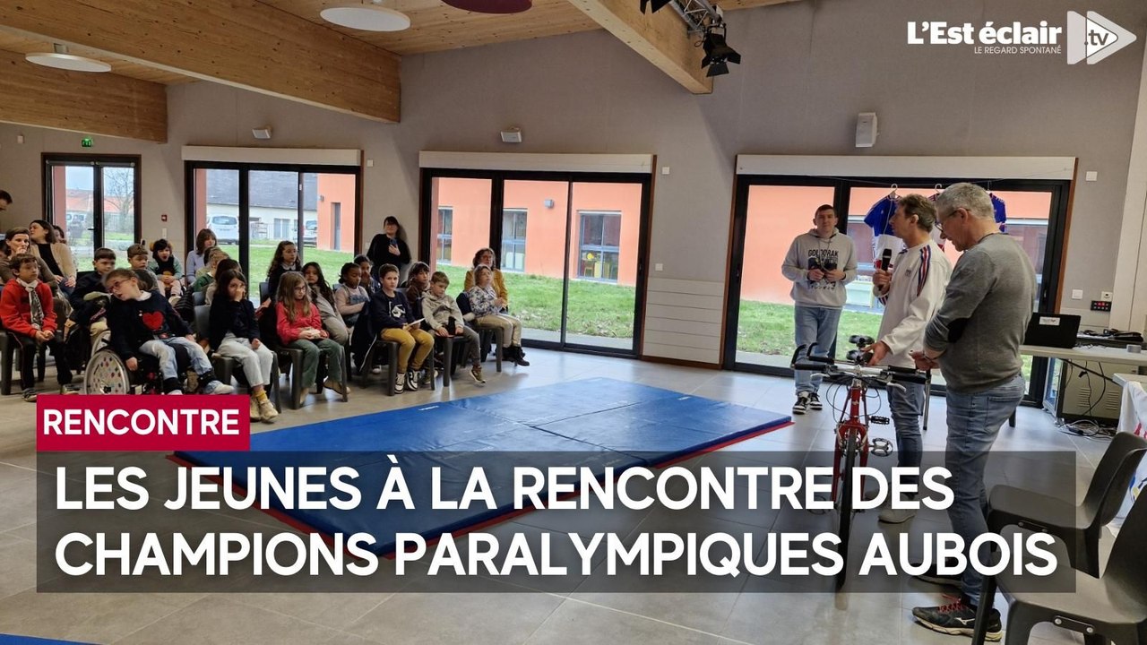 À l’institut Chanteloup, les jeunes à la rencontre des champions paralympiques aubois