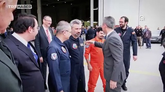 SSB Başkanı Görgün KAAN'ın test pilotları ve proje ekibiyle görüştü
