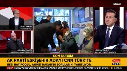 Tải video: AK Parti Eskişehir Büyükşehir Belediye Başkan adayı Nebi Hatipoğlu'ndan CNN Türk'te açıklamalar