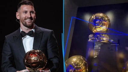 Messi offre son ballon d'or gagné avec le PSG... au musée du Barça