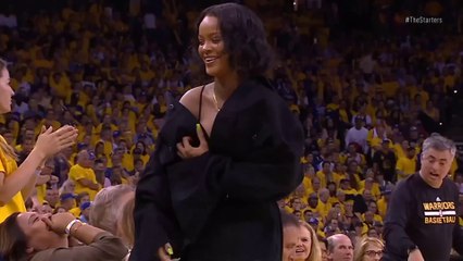 Top 10 NBA Celebrity Reactions - The Starters