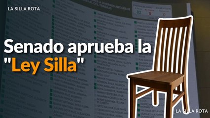 Senado aprueba la "Ley Silla"