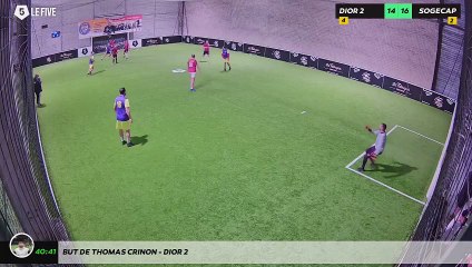 But de Thomas Crinon - DIOR 2