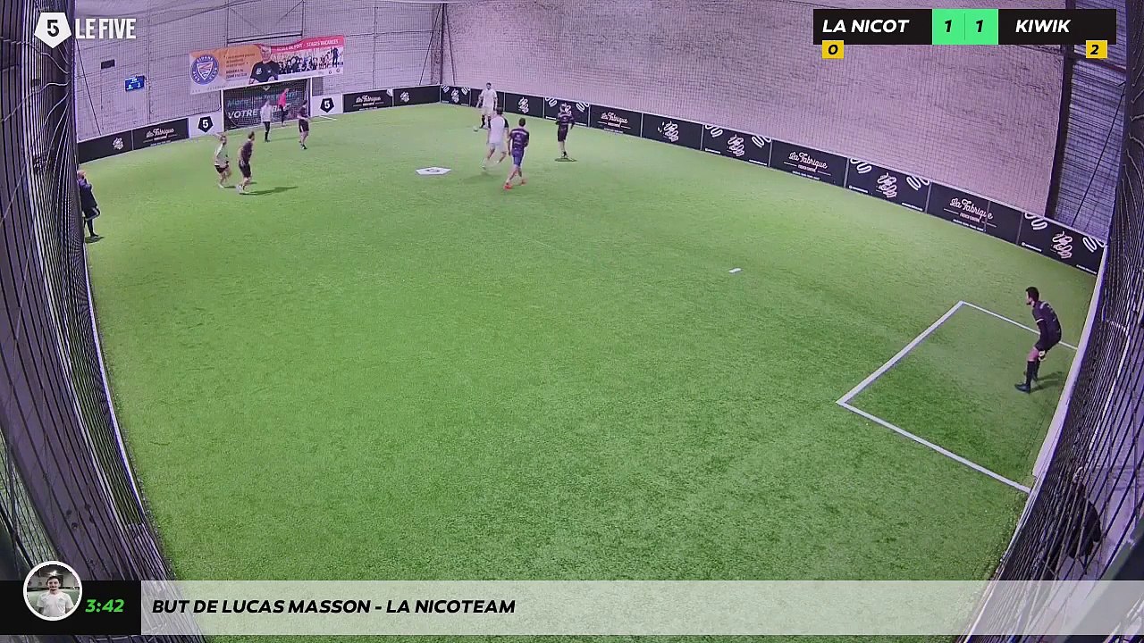 But de Lucas Masson - LA NICOTEAM