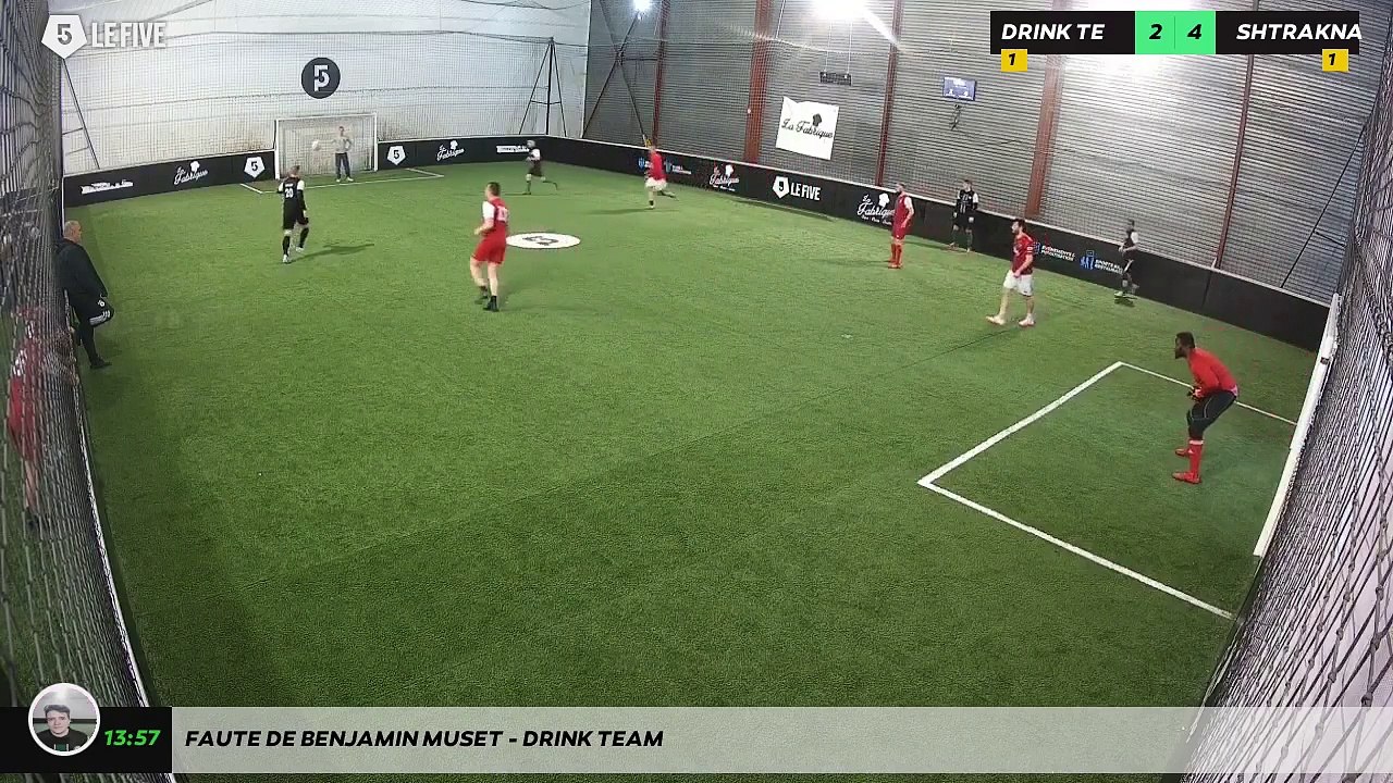 Faute de BENJAMIN MUSET - DRINK TEAM