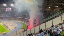 Aficionados del Barça, expulsados del partido frente al Nápoles