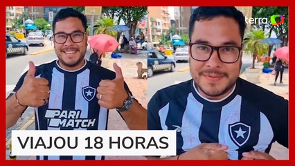 Boliviano torcedor do Botafogo conta as loucuras que já fez pelo time brasileiro