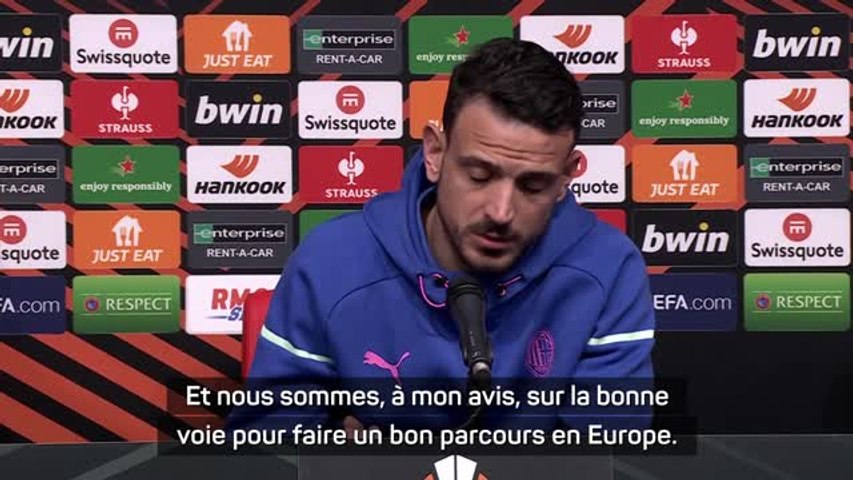 AC Milan : Alessandro Florenzi : “Le match contre Rennes n'est en aucun déjà terminé”