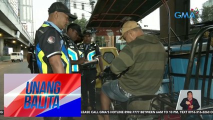 20 e-trike na dumaan sa Taft Ave., natiketan | UB