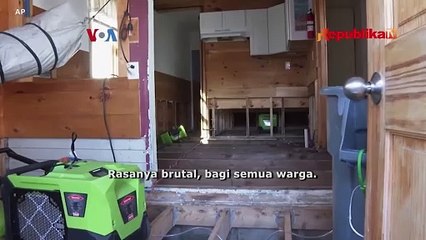 Naiknya Permukaan Air Laut Penyebab Banjir di AS