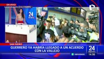 Tercera reunión entre Paolo Guerrero y directivos de César Vallejo: Así fue la llegada del “Depredador”