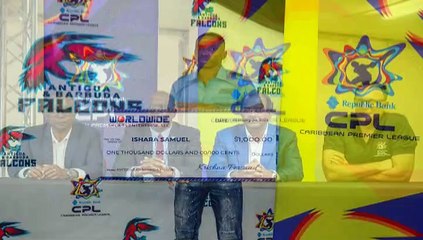 CPL: ANTIGUA AND BARBUDA FALCONS LAUNCH
