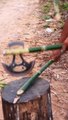 Make an ax or design an amazing handmade ax from a motorcycle gear box 2024