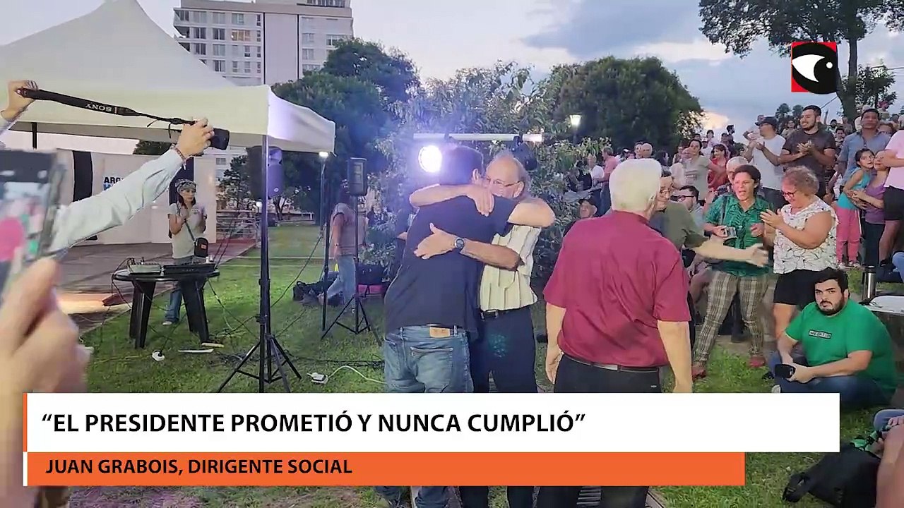 “El presidente prometió y nunca cumplió”